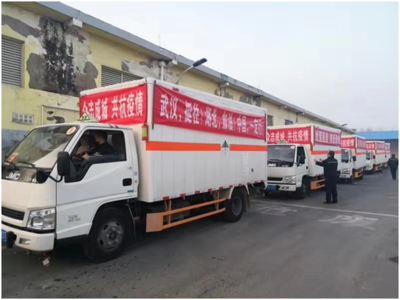 非常時期，江鈴車主馳援武漢 倉儲物流業(yè)的擔當與奉獻